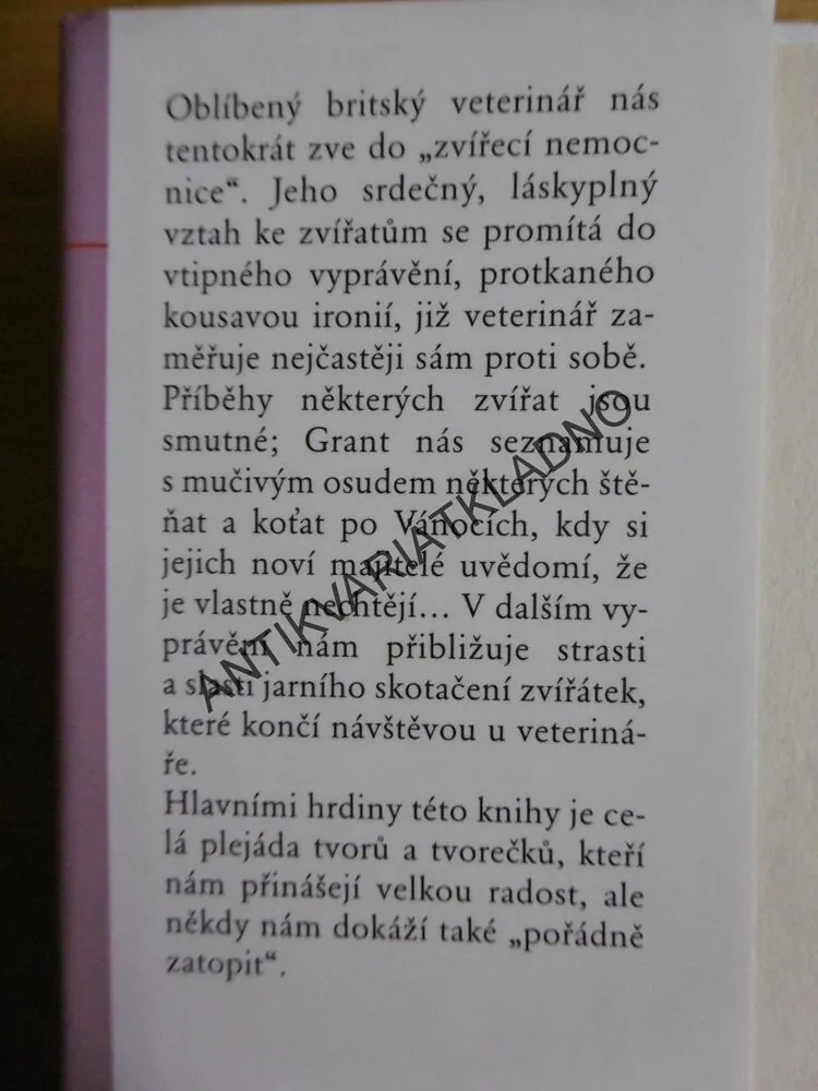 ZVĚROLÉKAŘ NA SÁL! DAVID GRANT