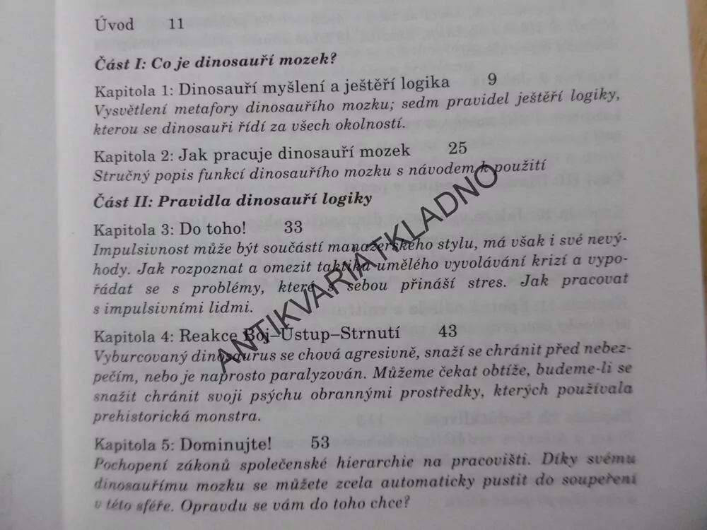 DINOSAUŘÍ MOZKY, BERNSTEIN, ROZEN,