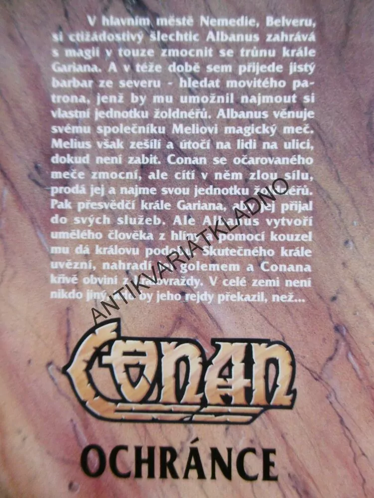 CONAN, OCHRÁNCE, ROBERT JORDAN