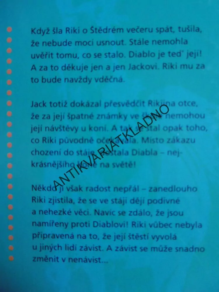 DIABLO V OHROŽENÍ, GABI ADAM, **an