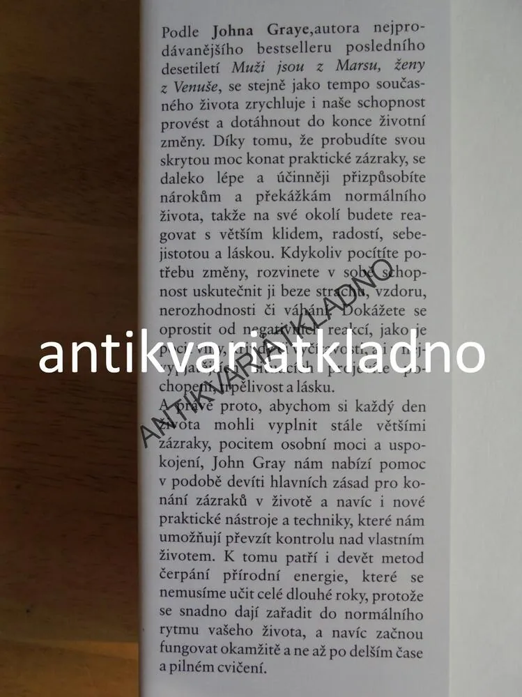 PRAKTICKÉ ZÁZRAKY PRO MARS A VENUŠI, GRAY, **an