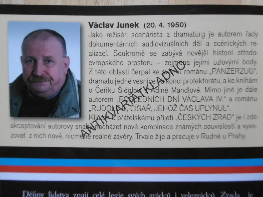 OSUDY ČESKÝCH ZRÁDCŮ, 1915-1989, JUNEK, 