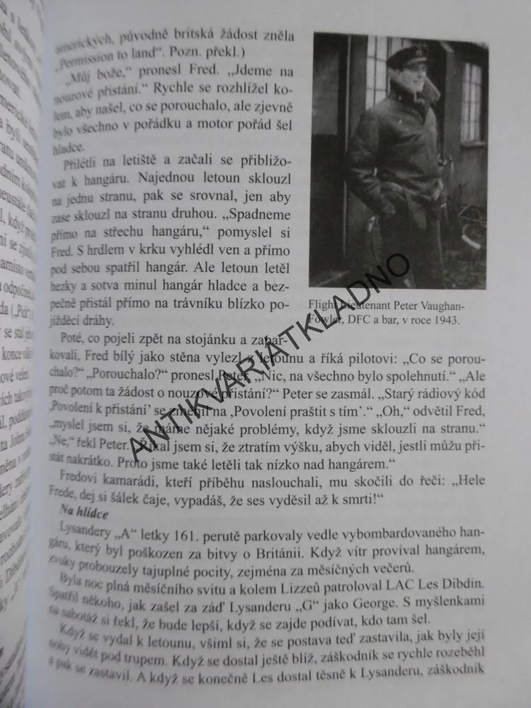 PŘISTÁVALI JSME ZA MĚSÍČNÍHO SVĚTLA, 1940-1944,RAF, FRANCIE HUGH VERITY