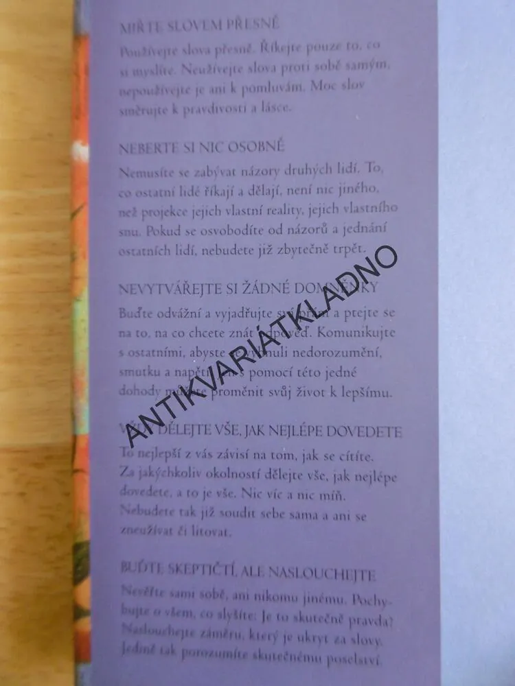 PÁTÁ DOHODA, DON MIGUEL RUIZ, DON JOSEF RUIZ, **an