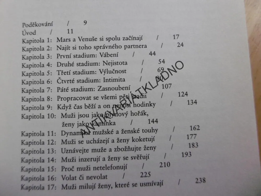 MARS A VENUŠE SI SPOLU ZAČÍNAJÍ, JOHN GRAY, **an