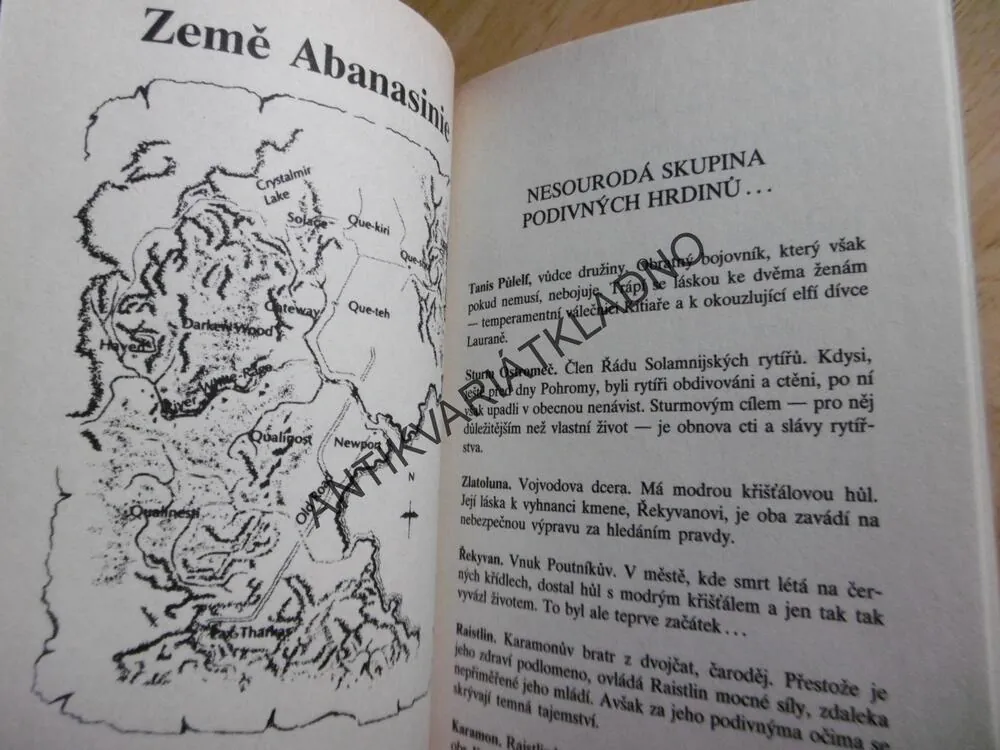 KRONIKY 1., DRACI PODZIMNÍHO SOUMRAKU, DRAGON LANCE, WEIS, HICKMAN