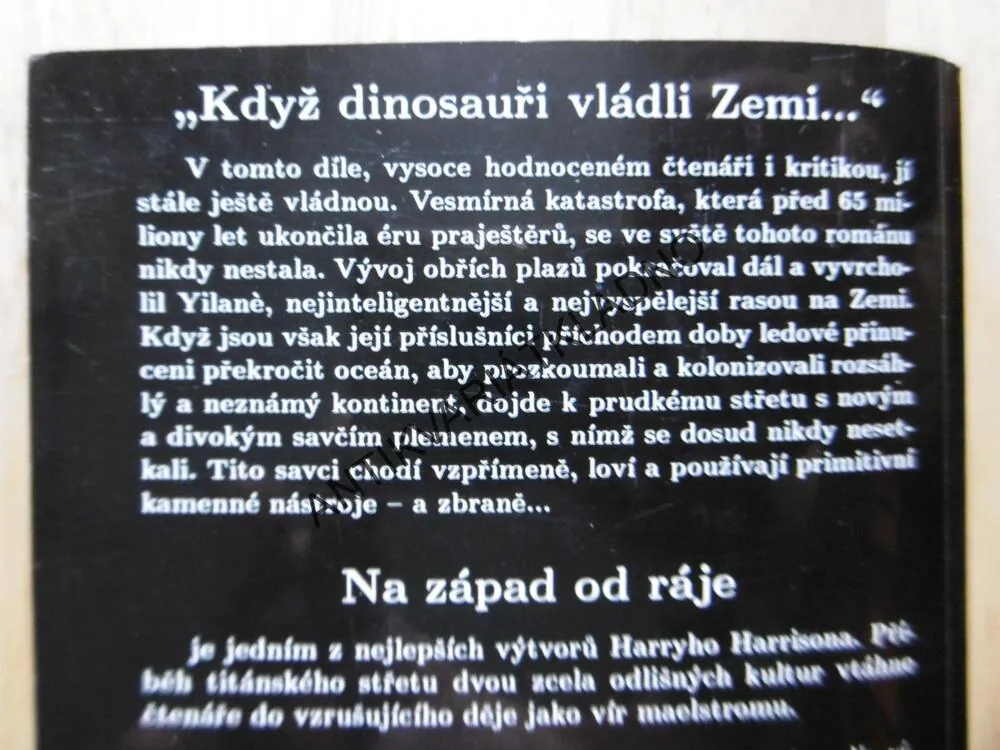 NA ZÁPAD OD RÁJE, HARRY HARRISON
