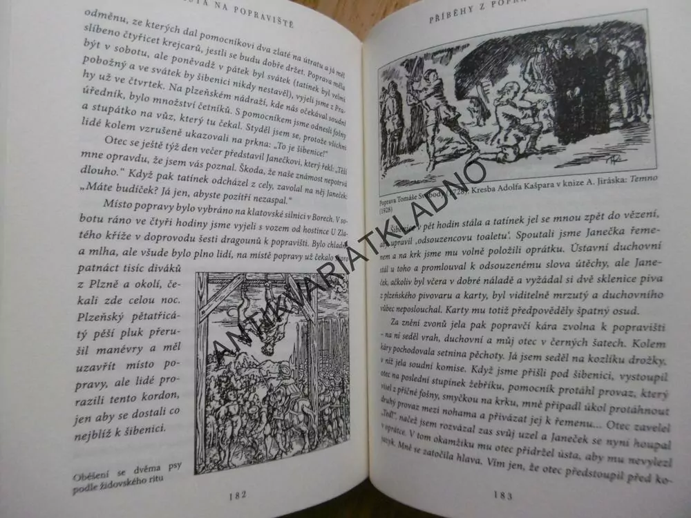 CESTA NA POPRAVIŠTĚ, PŘÍBĚHY Z ČESKÝCH ZEMÍ, VLADIMÍR ŠINDELÁŘ, **an