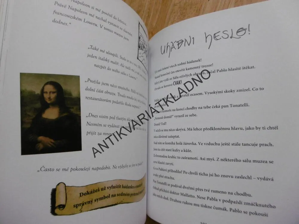KDO UHÁDNE HESLO MISTRA LEONARDA? THOMAS BREZINA