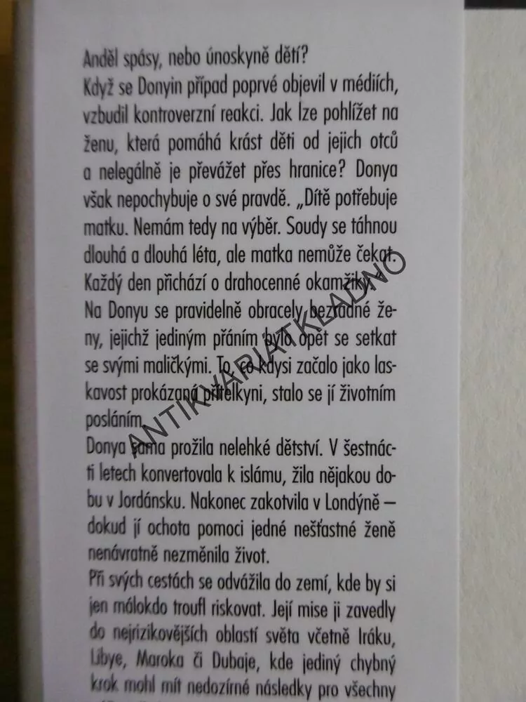 HRDINKA POUŠTĚ, DONYA AL-NAHI