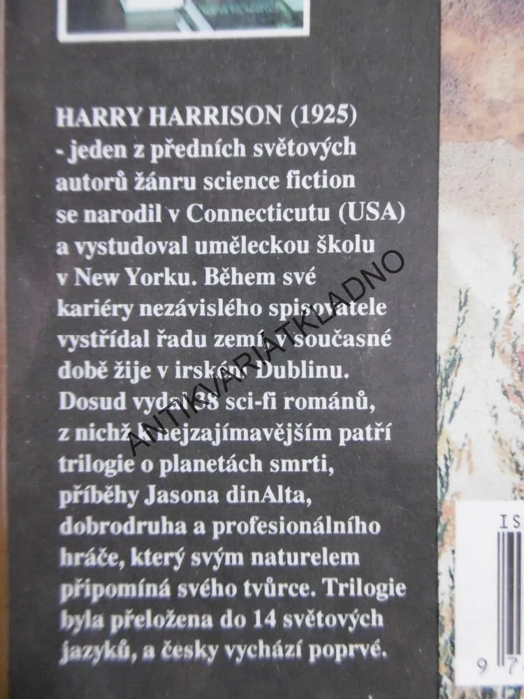 PRVNÍ PLANETA SMRTI, HARRY HARRISON