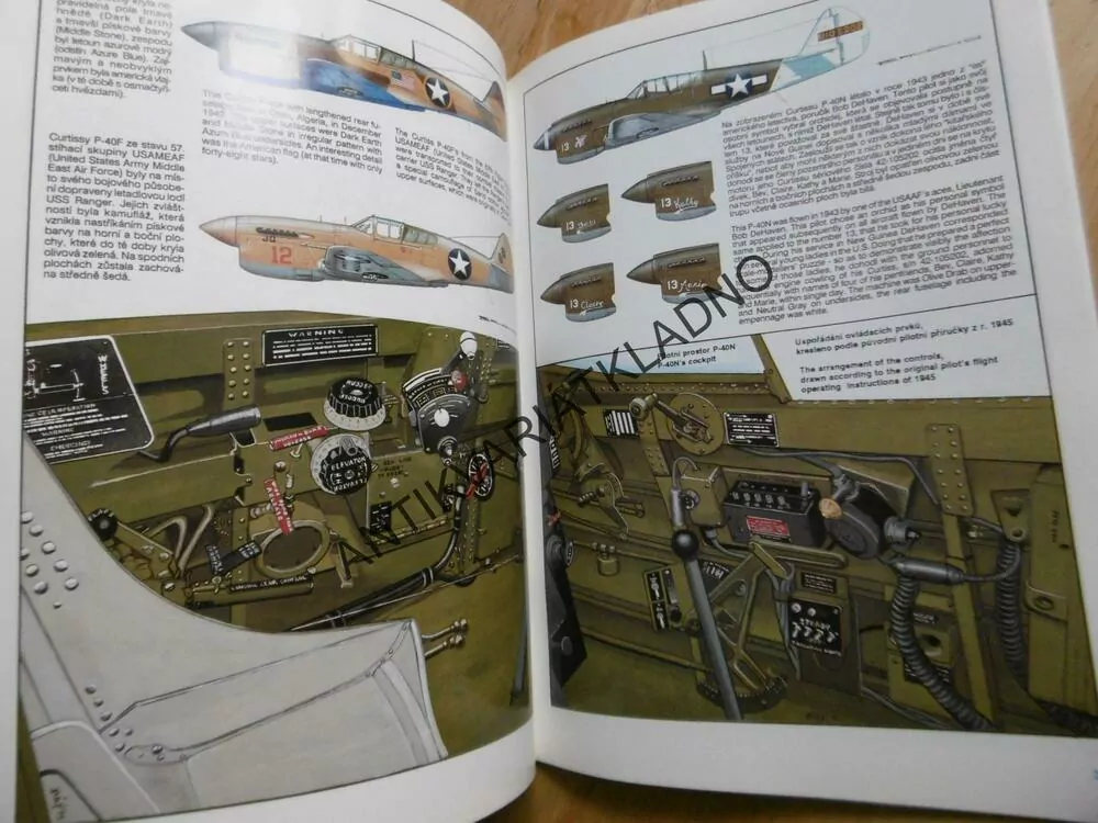 CURTISS P-40, LETADLO, MBI