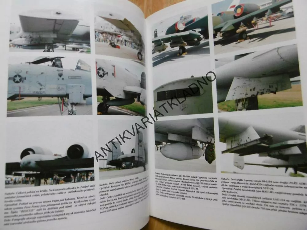 FAIRCHILD A-10, PROFILY 1.