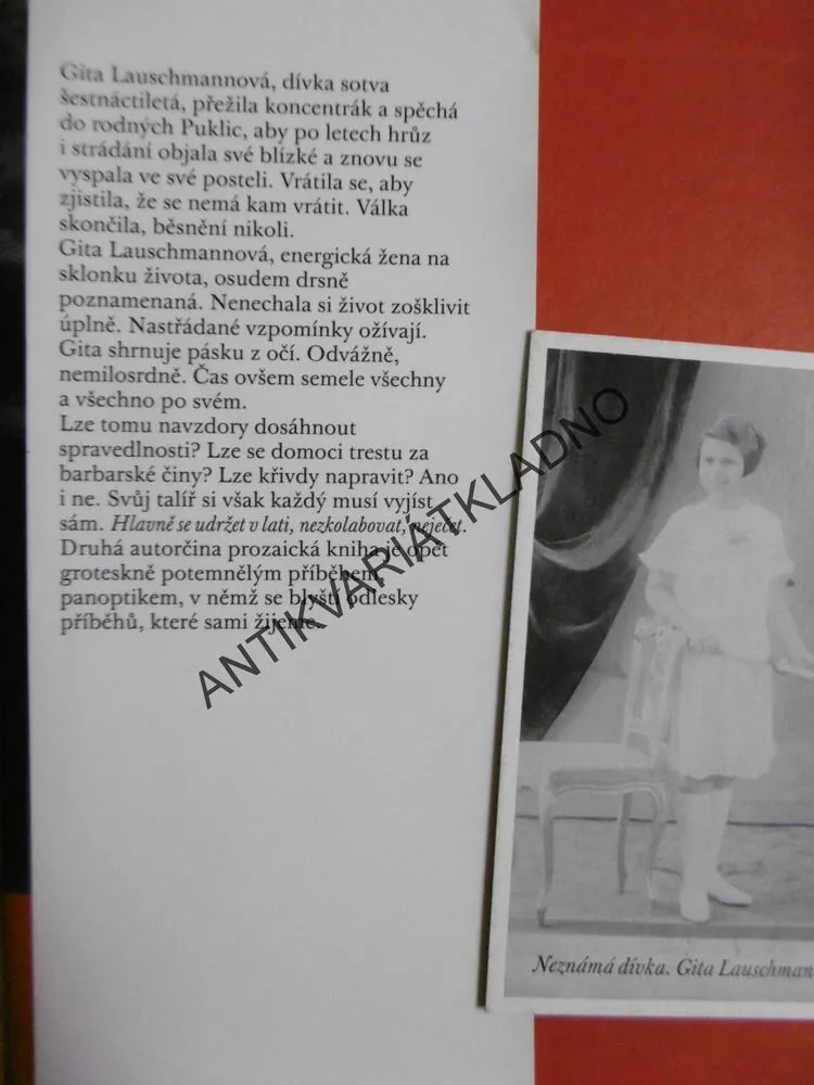 PENÍZE OD HITLERA, RADKA DENEMARKOVÁ, LETNÍ MOZAIKA
