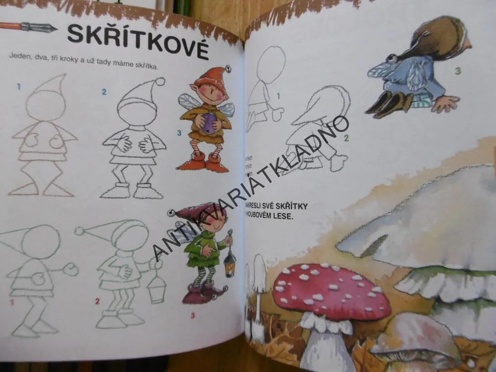 NAUČ SE KRESLIT, KROK ZA KROKEM, CURTO, **an