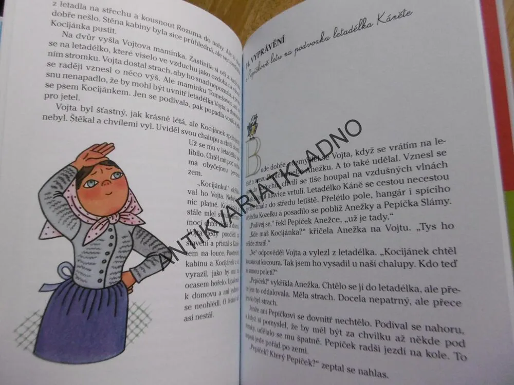 O LETADÉLKU KÁNĚTI, ŘÍHA, ZMATLÍKOVÁ, **an