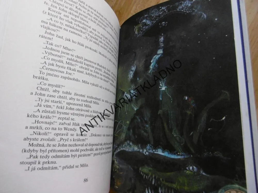 PETR PAN, J.K. BARRIE, **an