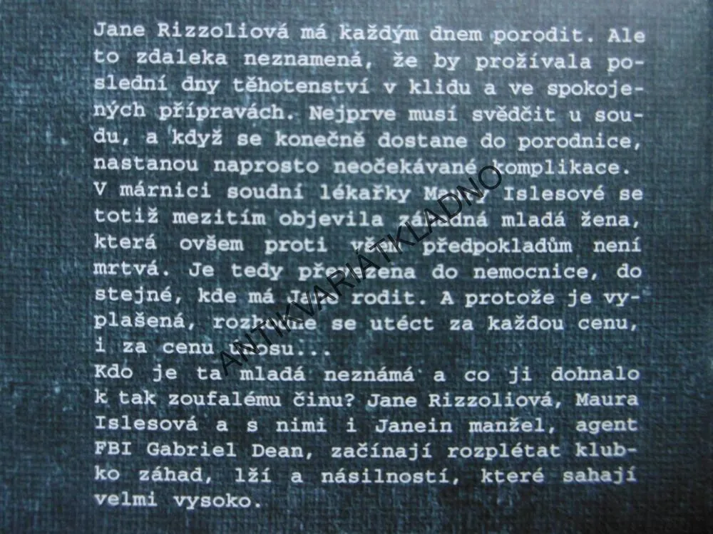 NEZNÁMÁ, TESS GERRITSENOVÁ,
