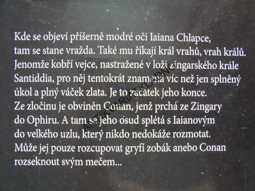 CONAN VRAH KRÁLŮ, JAROSLAV MOSTECKÝ, **an