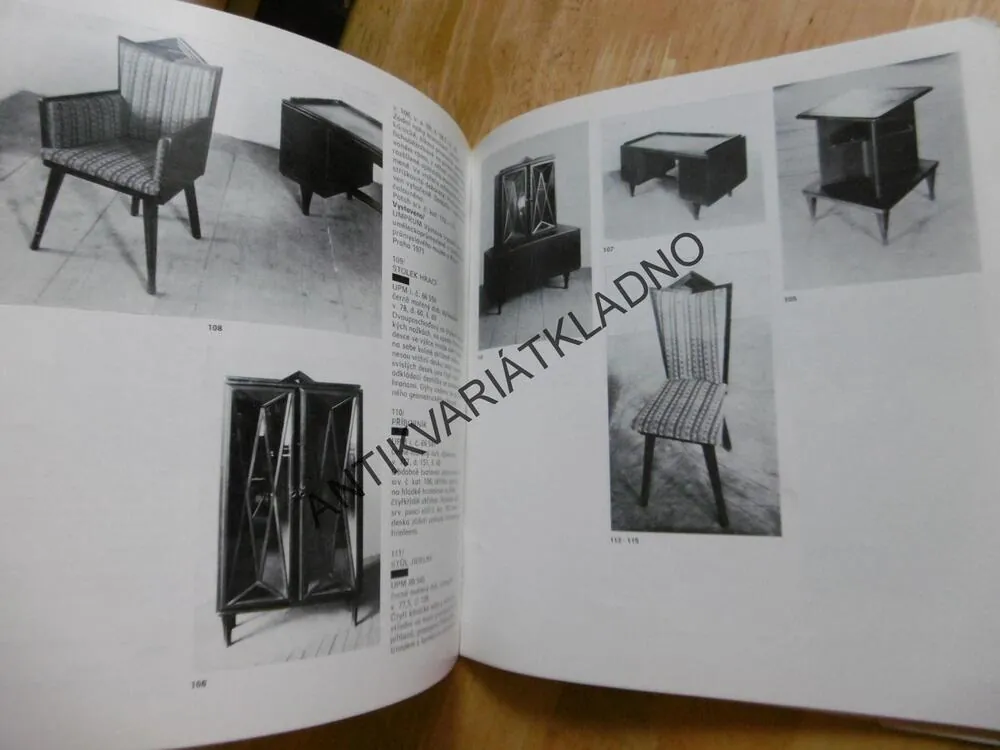 UPM ČESKÝ KUBISTICKÝ INTERIÉR, 1976