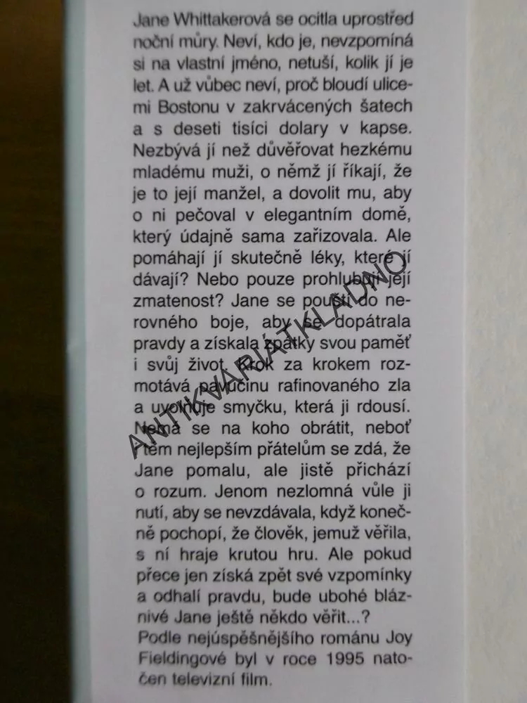 JANE UTÍKÁ, JOY FIELDINGOVÁ