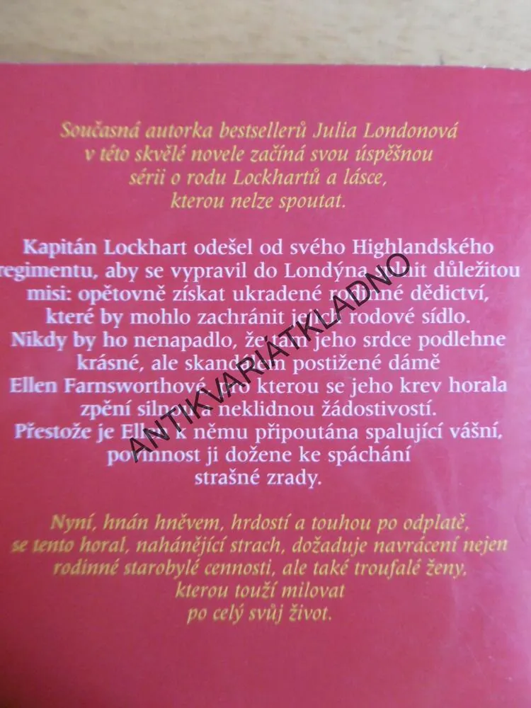 NESPOUTANÝ HORAL, JULIA LONDONOVÁ, **an