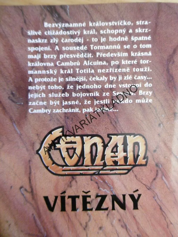 CONAN, VÍTĚZNÝ, J.M. ROBERTS