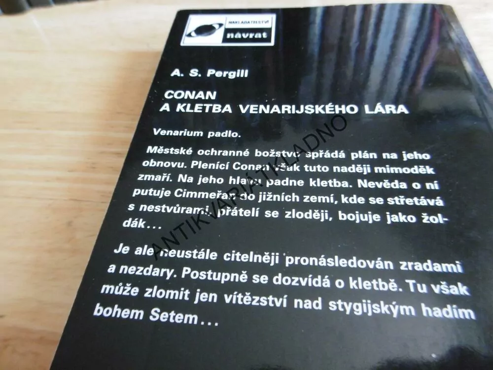 CONAN A KLETBA VENARIJSKÉHO LÁRA, PERGILL,