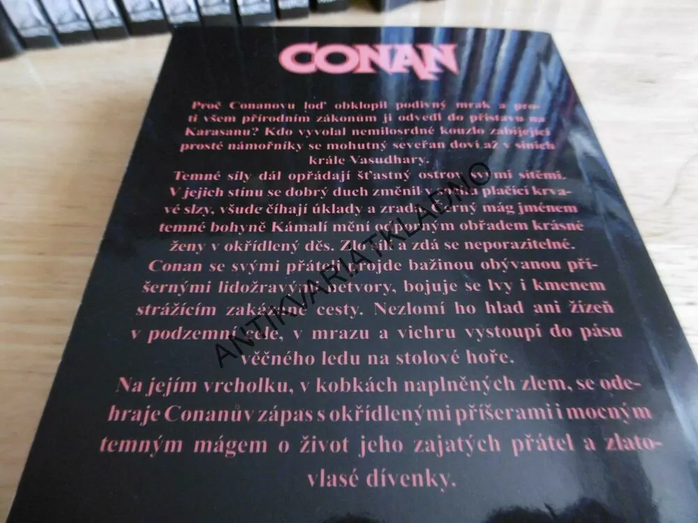 CONAN A KRVAVÉ SLZY, CHRISTOPHER BLANC