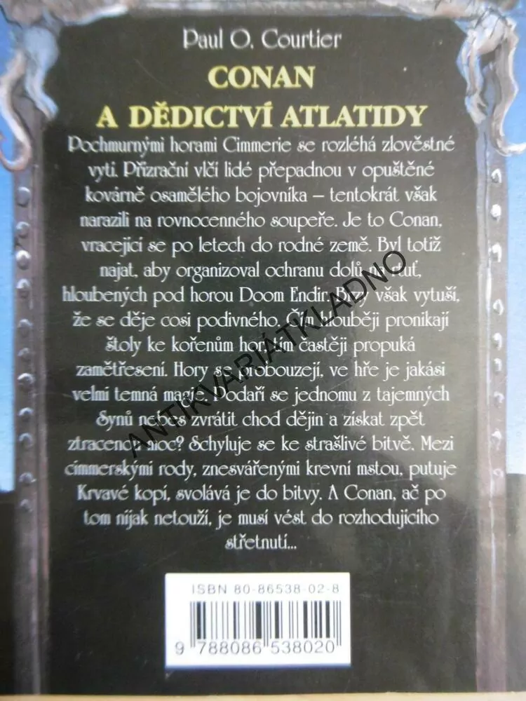CONAN A DĚDICTVÍ ATLANTIDY, PAUL O.COURTIER