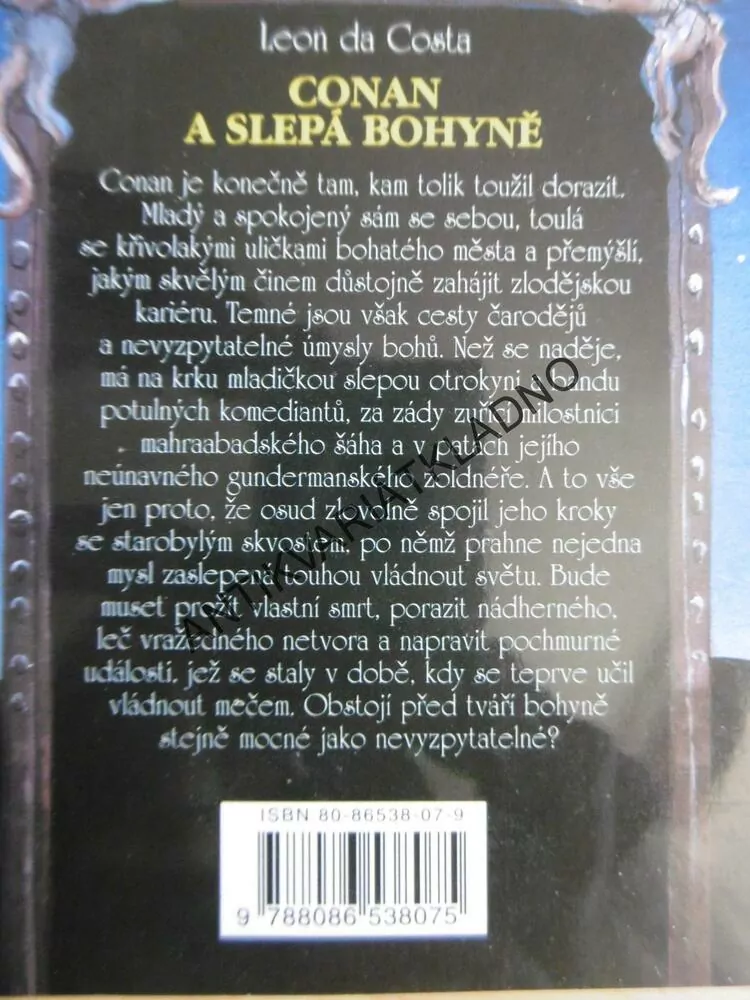 CONAN A SLEPÁ BOHYNĚ, LEON DA COSTA, **an