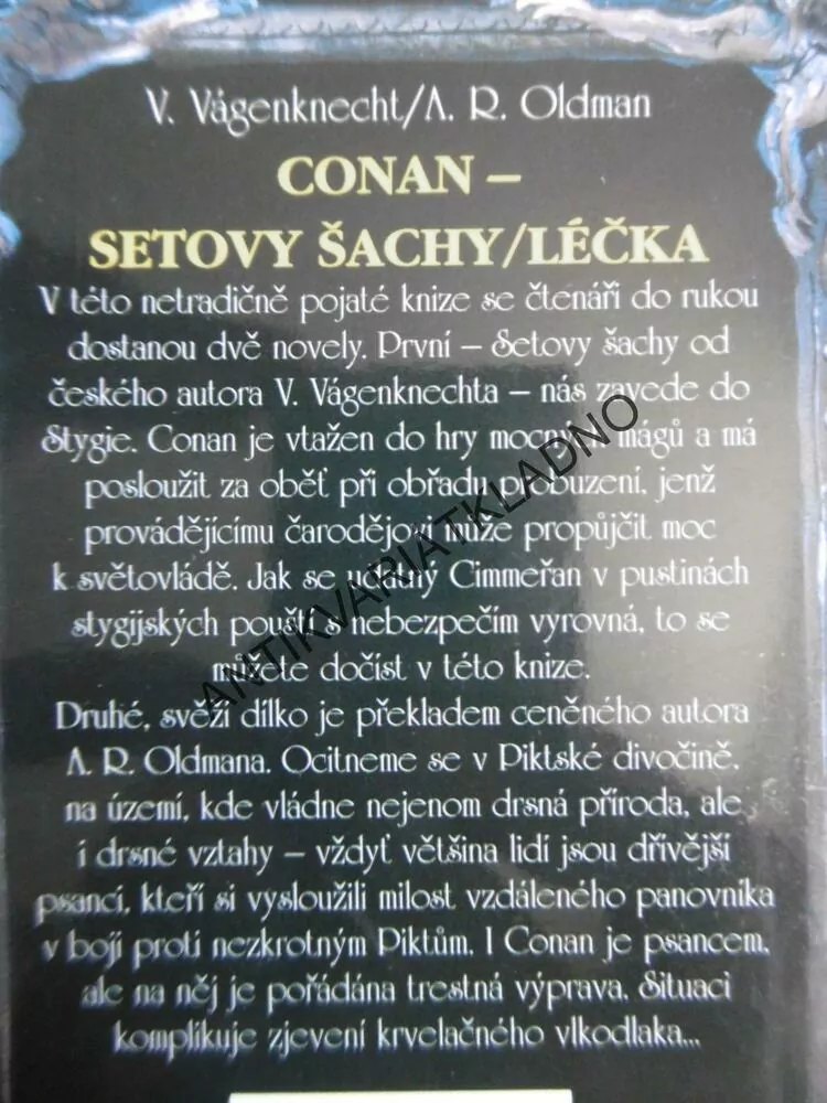 CONAN SETOVY ŠACHY LÉČKA, VÁGENKNECHT, **an