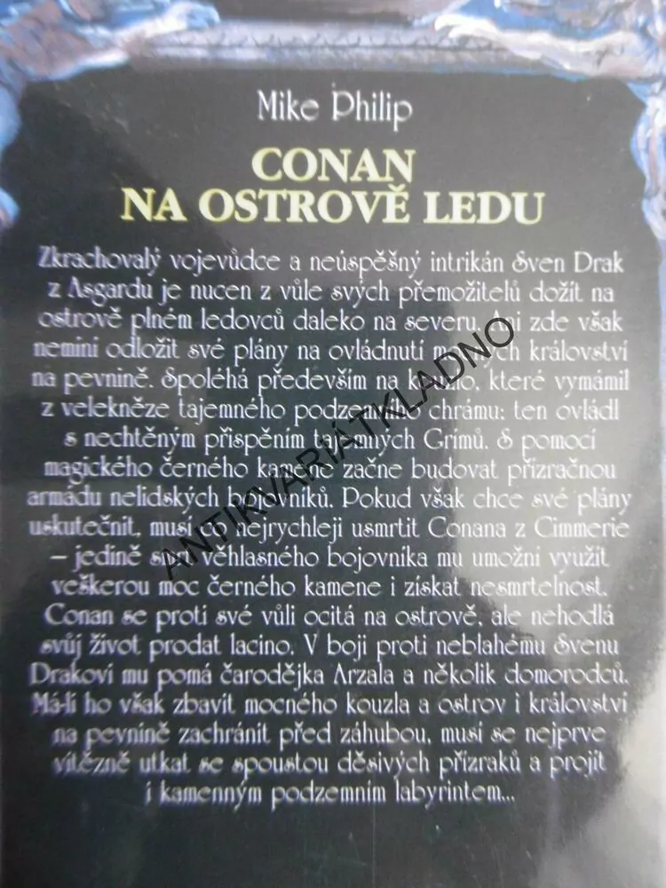 CONAN NA OSTROVĚ LEDU, MIKE PHILIP, **an