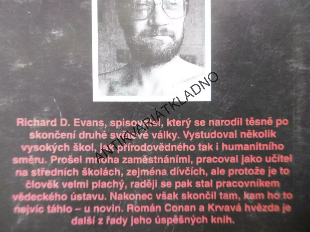 CONAN A KRVAVÁ HVĚZDA, RICHARD D. EVANS,, **an
