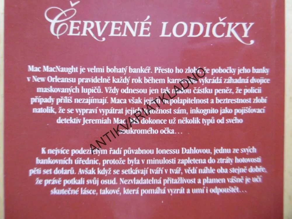 ČERVENÉ LODIČKY, CHRISTINA DODDOVÁ, **an