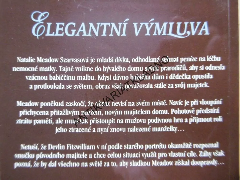 ELEGANTNÍ VÝMLUVA, CHRISTINA DODDOVÁ,