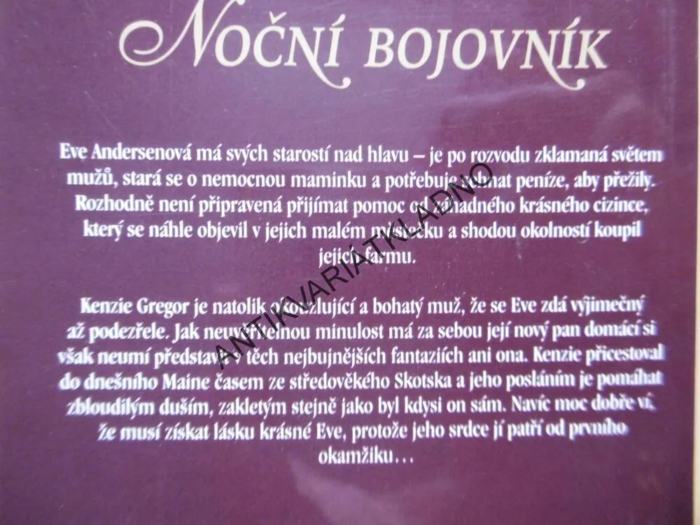 NOČNÍ BOJOVNÍK, JANET CHAPMANOVÁ