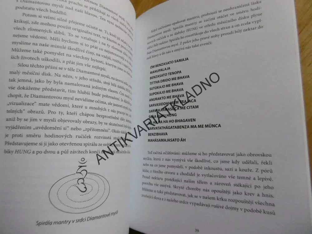 ČTYŘI PŘÍPRAVNÁ CVIČENÍ, LAMA OLE NYDAHL