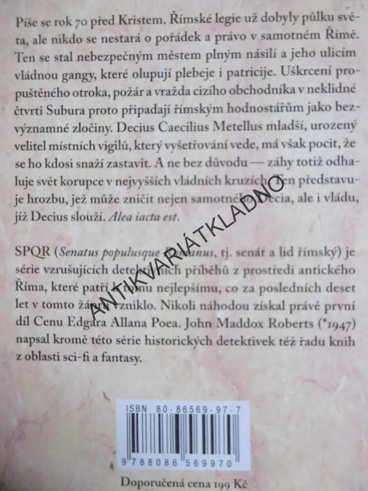 SPQR KRÁLOVSKÝ GAMBIT, JOHN MADDOX ROBERTS, **an