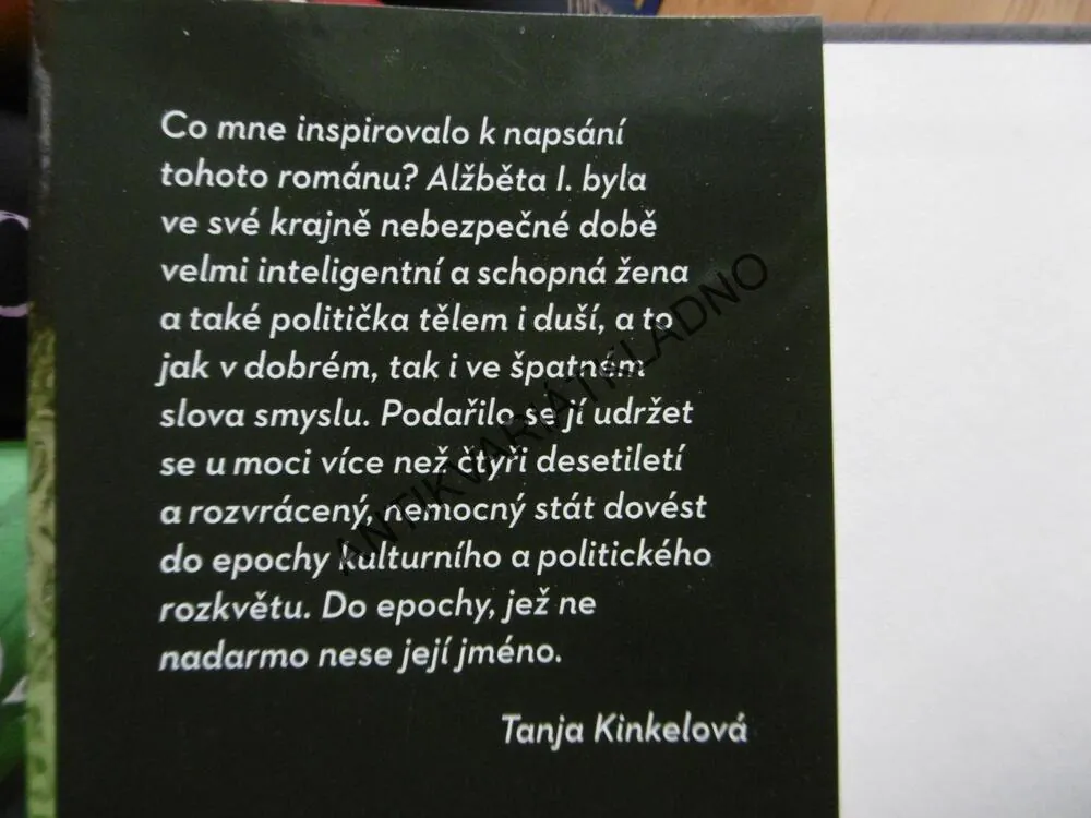 VE STÍNU KRÁLOVNY, TANJA KINKELOVÁ