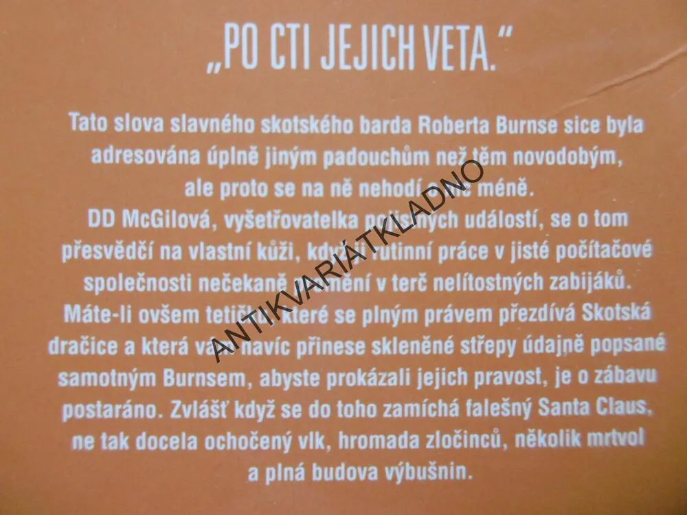 POKLAD SKOTSKÉ DRAČICE, DIANE GILBERT MADSEN, **an