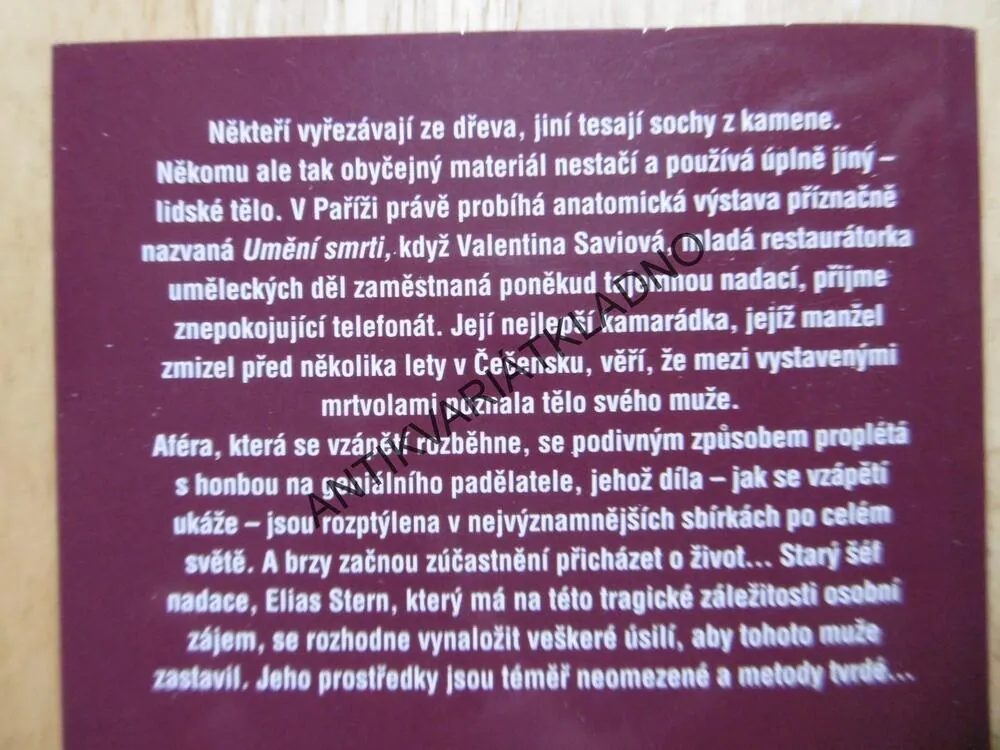 SOCHAŘ DUŠÍ, RAPHAËL CARDETTI, **an