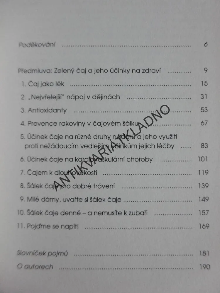 KNIHA O ZELENÉM ČAJI, MITSCHER, DOLBY