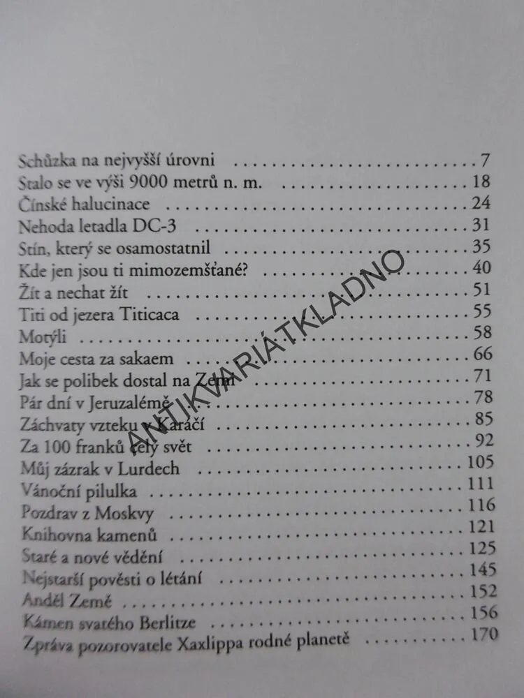 ZLOMEK ČASU, ERICH VON DÄNIKEN, **an