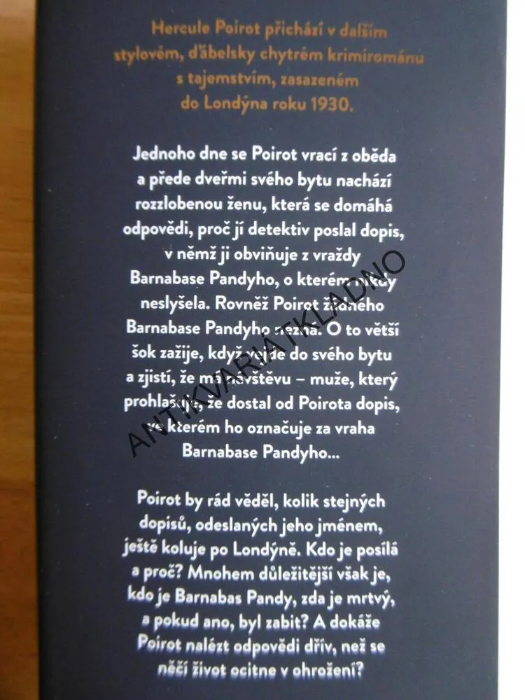 ZÁHADA TŘÍ ČTVRTIN, AGATHA CHRISTIE, HERCULE POIROT