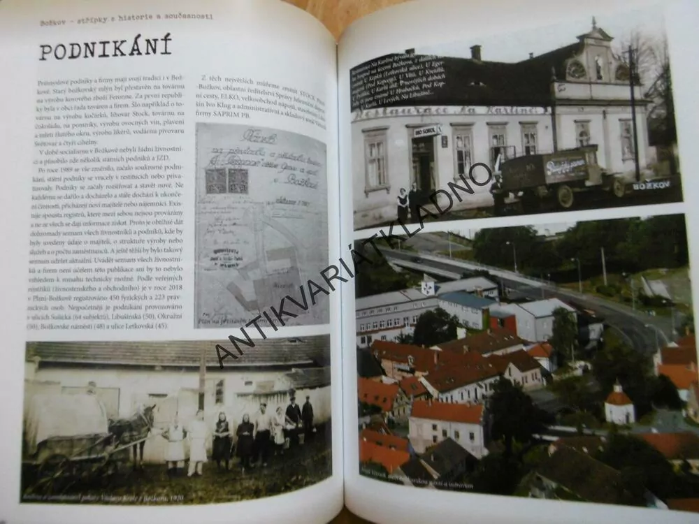 BOŽKOV, STŘÍPKY Z HISTORIE A SOUČASNOSTI,