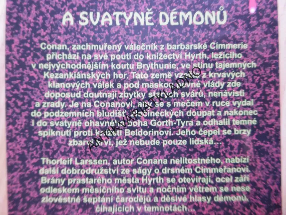 CONAN A SVATYNĚ DÉMONŮ, THORLEIF LARSSEN