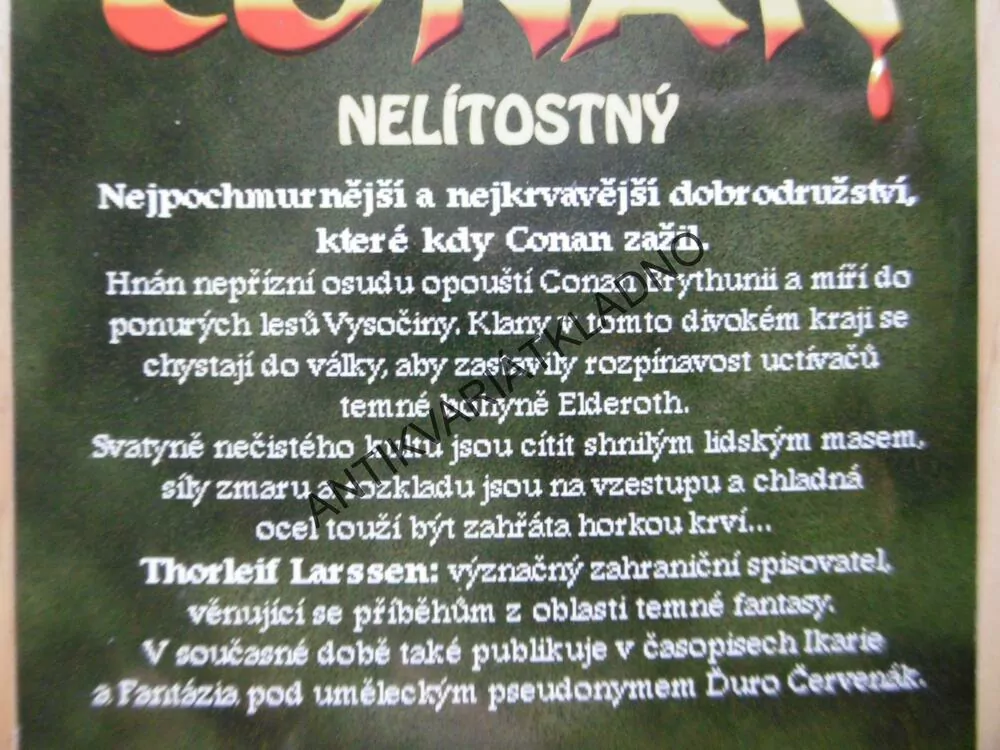 CONAN NELÍTOSTNÝ, THORLEIF LARSSEN