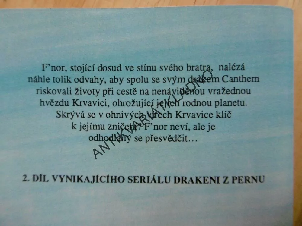 DRAČÍ SKOK, ANNE MCCAFFREY,