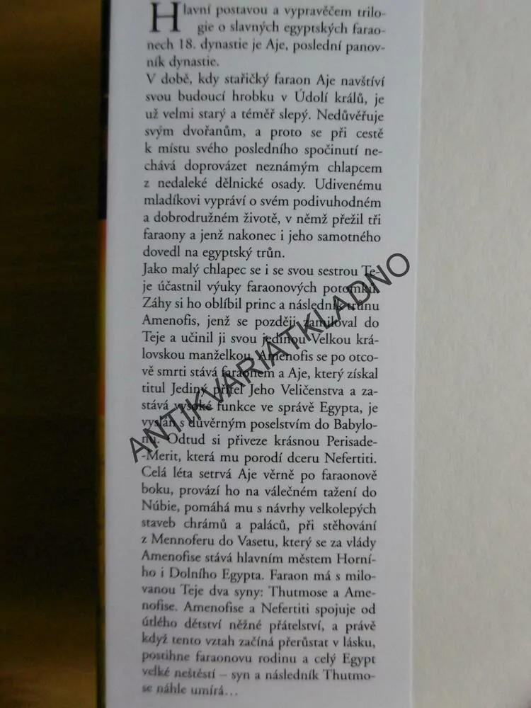 AMENOFIS, V ZEMI SOKOLÍHO BOHA, ANDREAS SCHRAMEK